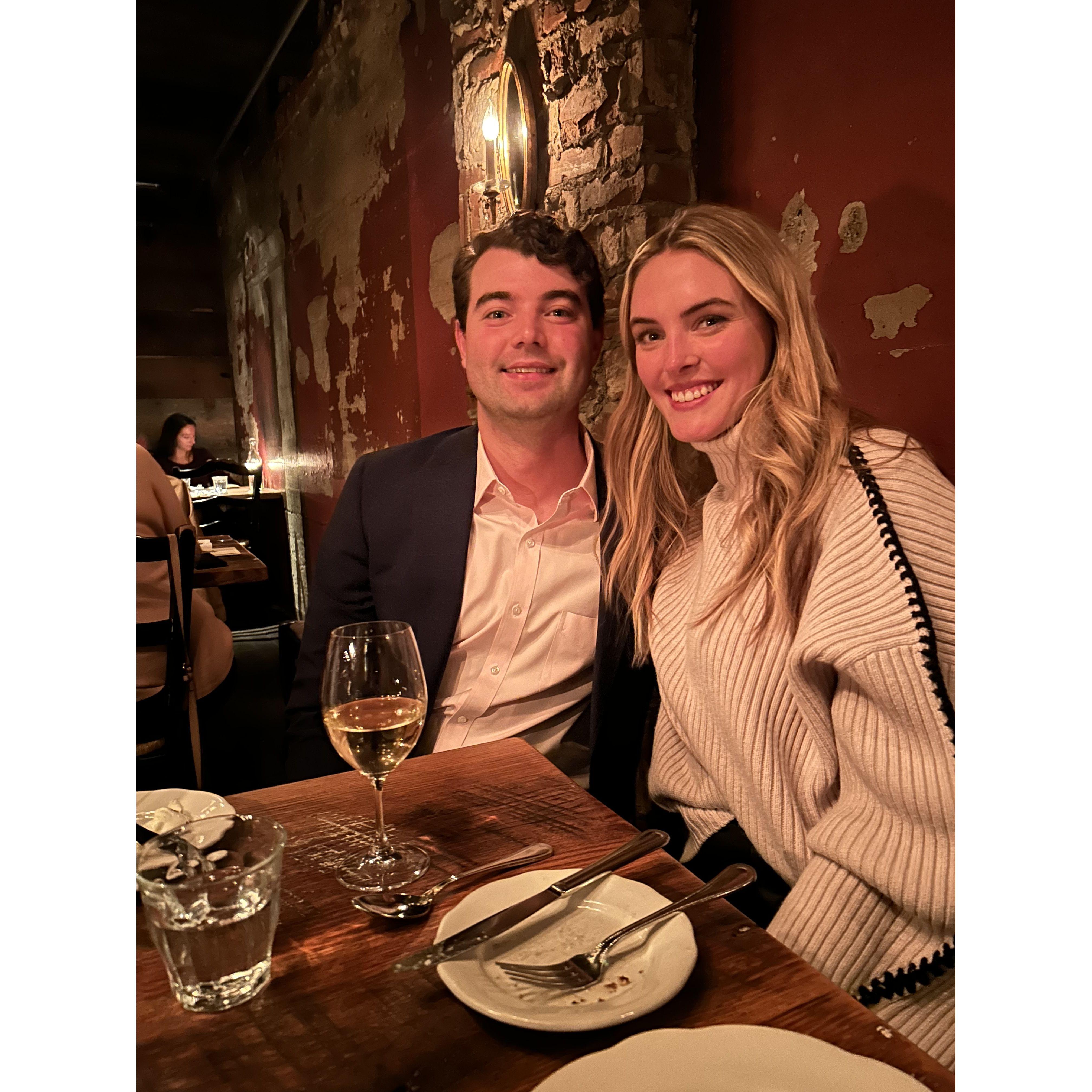 Celebrating after Olivia passed the bar exam (not sure who was more relieved)