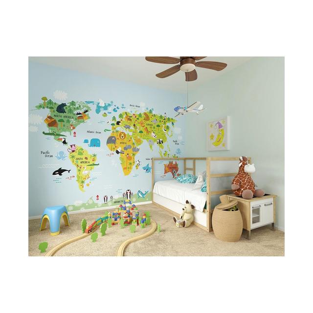 The Whole Wide World Wall Mural