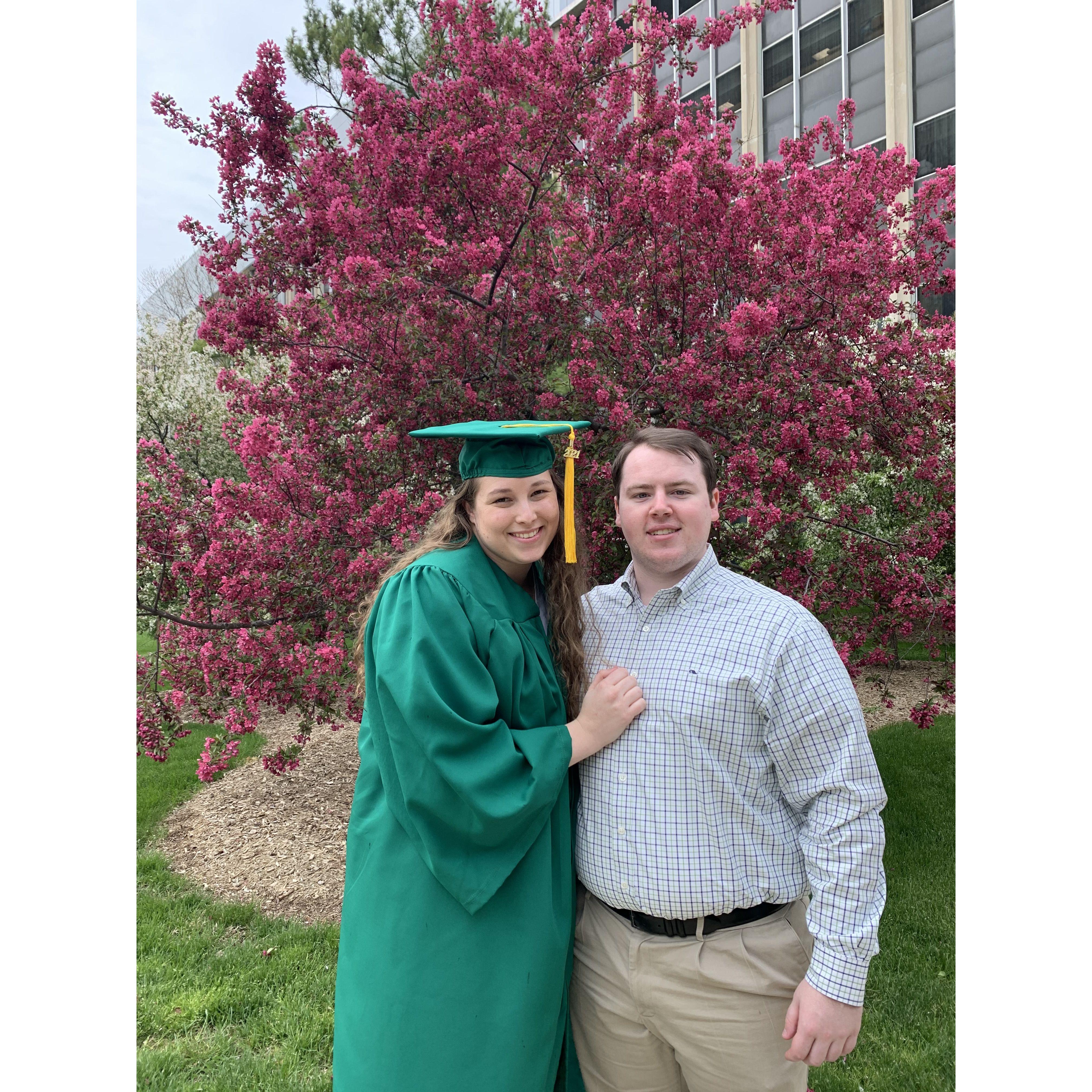Michigan State Graduation, May 2021