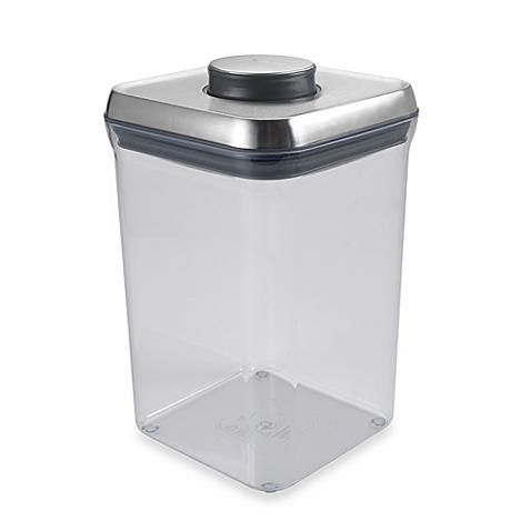 OXO SteeL® 4-Quart POP Square Food Storage Container