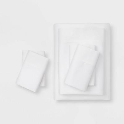 800 Thread Count Solid Sheet Set - Threshold Signature™