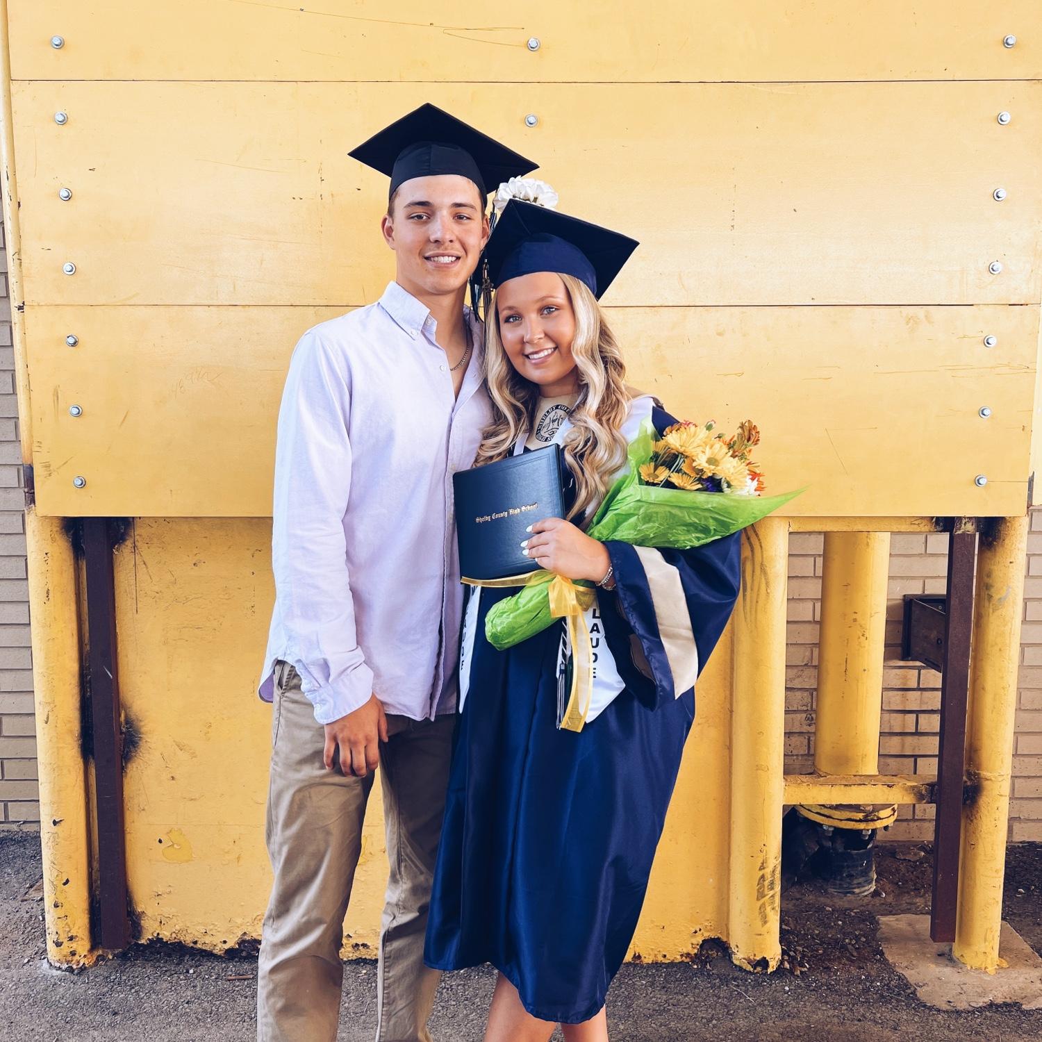 After two years of being together they graduated highschool. Megan was going to start school at the University of Kentucky. While, Trent was going on to play baseball and study at Lindsey Wilson.
