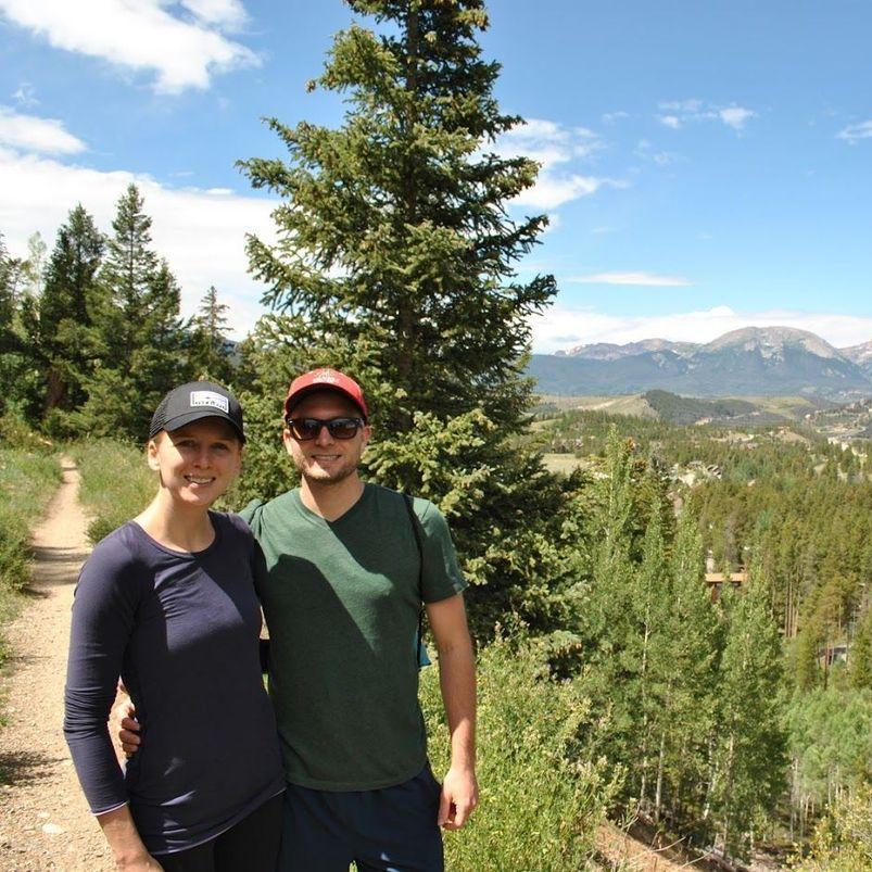 Hike during family vaca