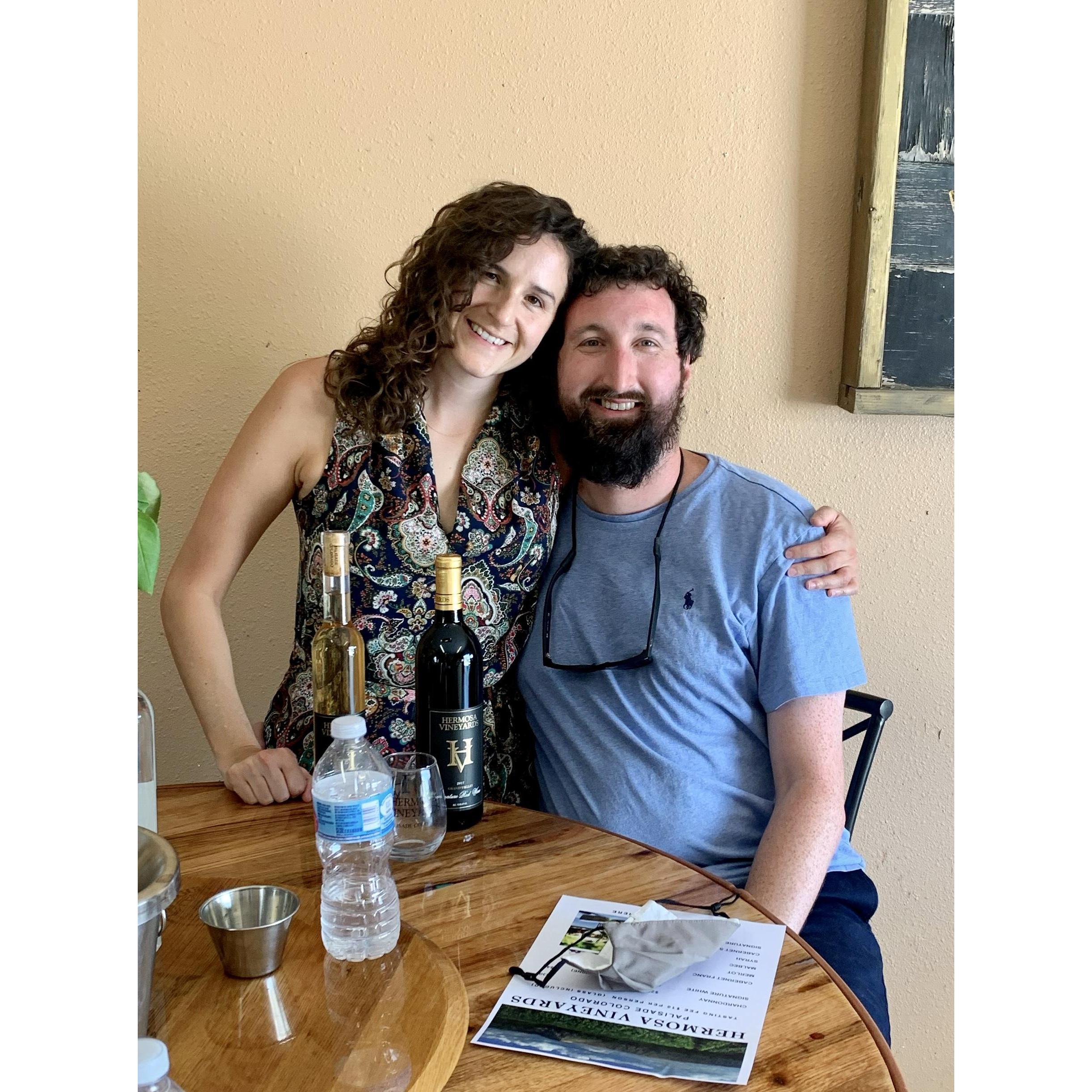 Wine tasting in Colorado