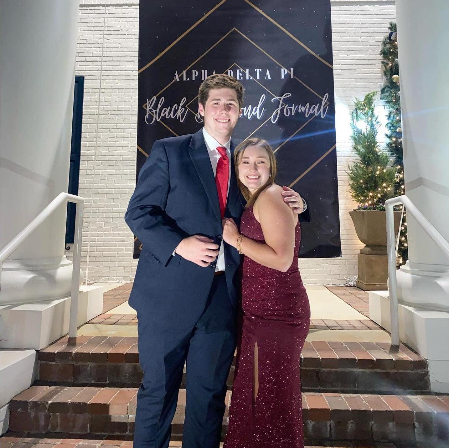 Joe and Ashley's first formal together!