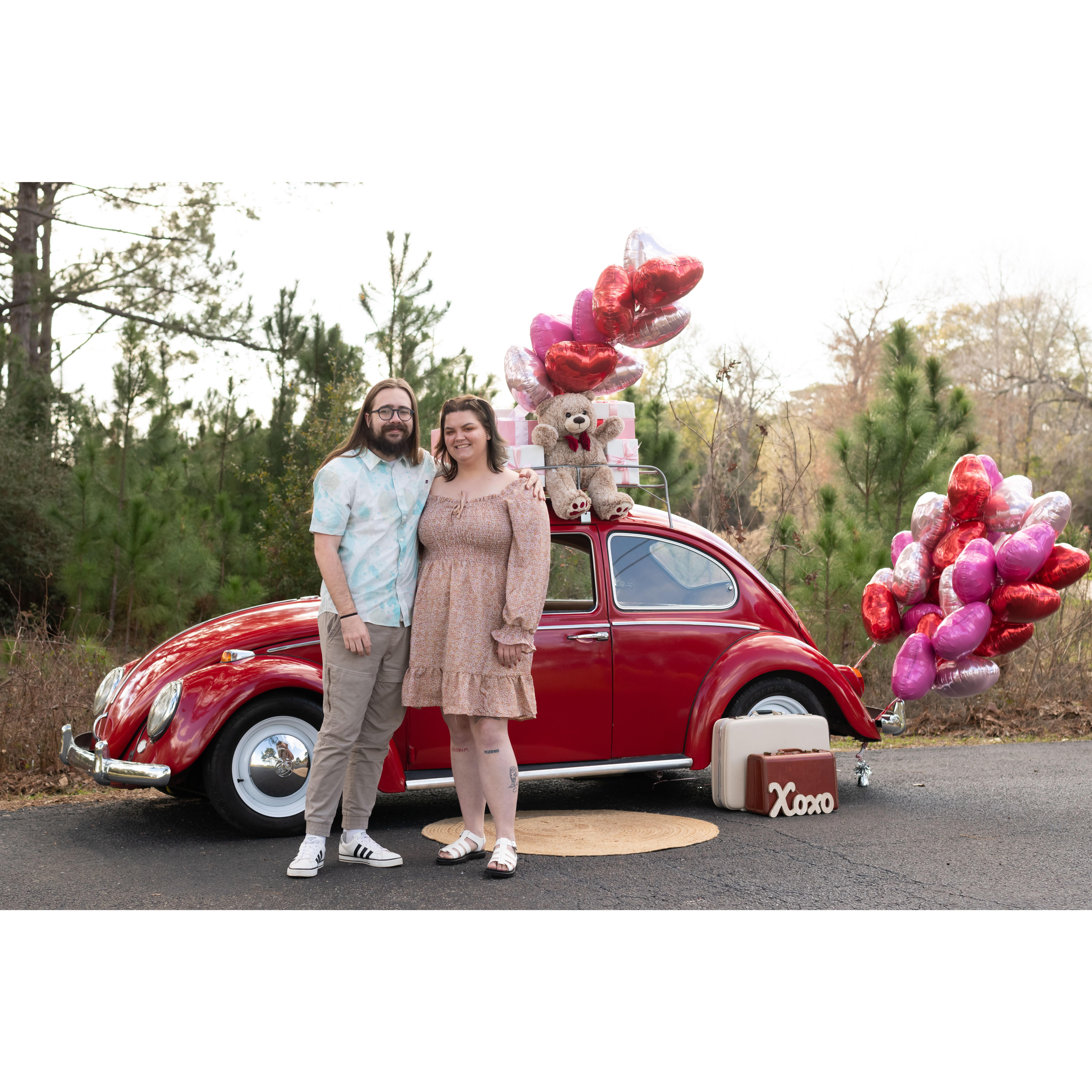 This was right before him and the photographer did their plan