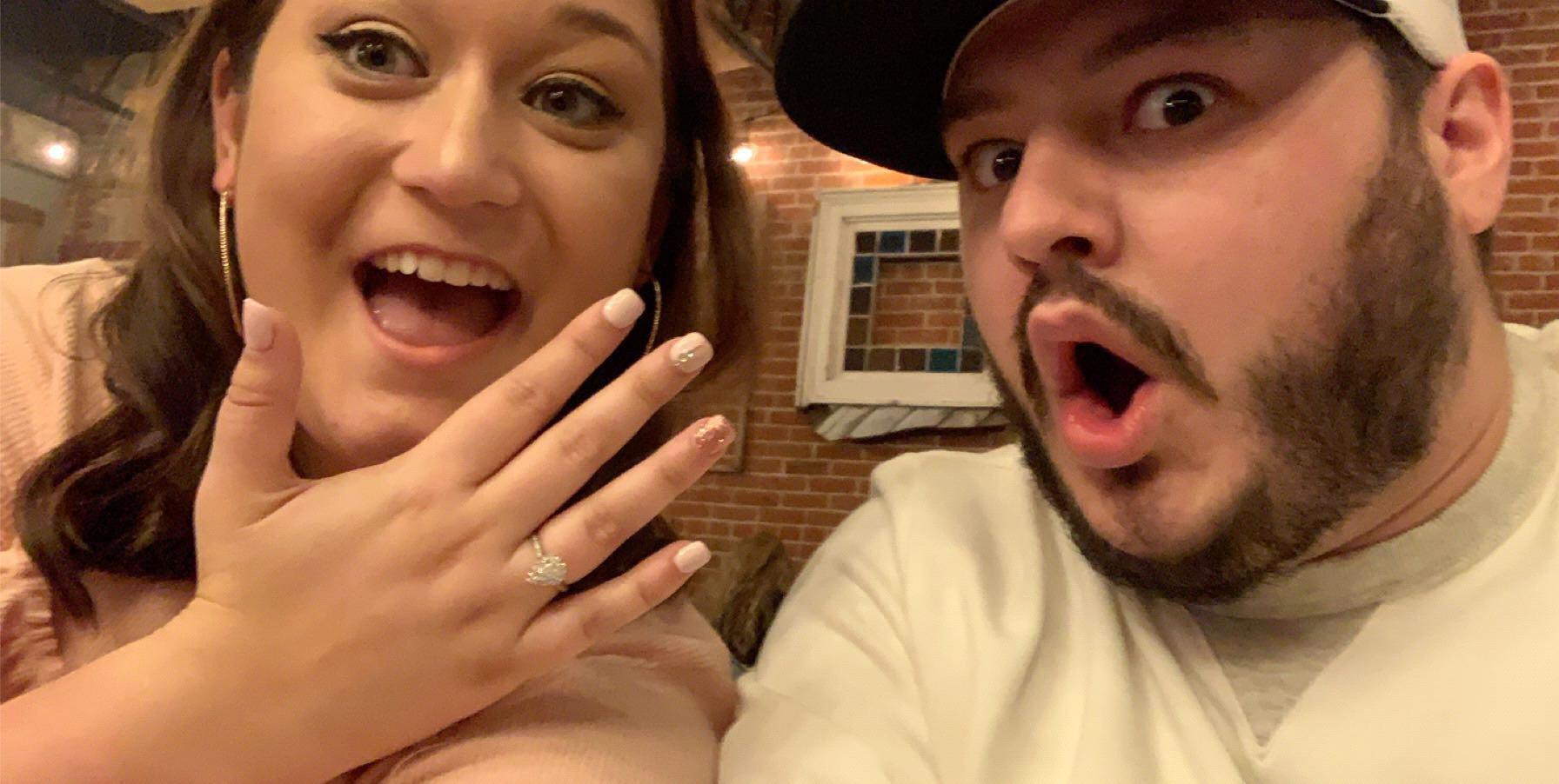 After waiting 4 years he proposed
