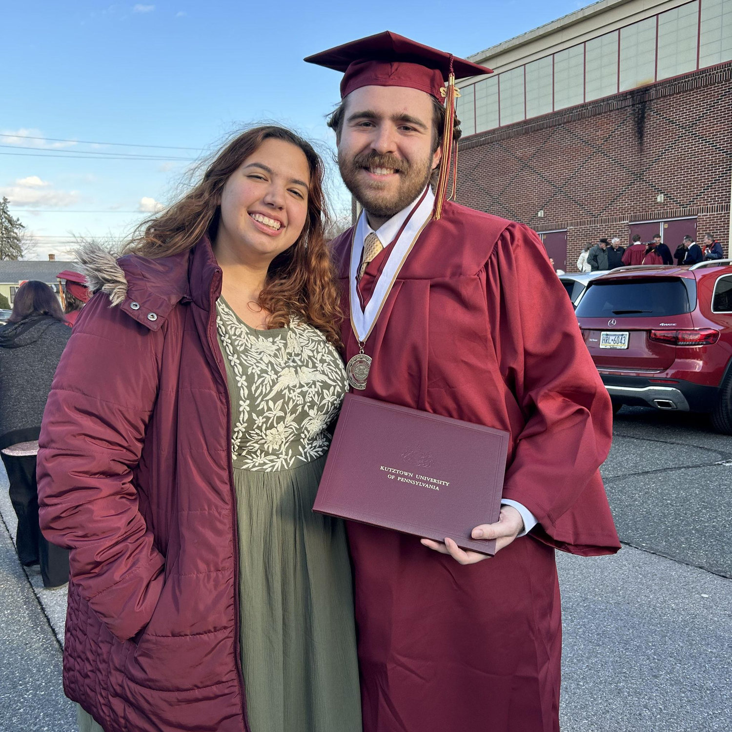 Nick's graduation from Kutztown