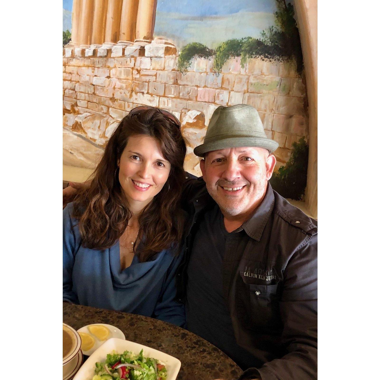 Good thing Brian’s Lebanese because Angela loves Lamb😍