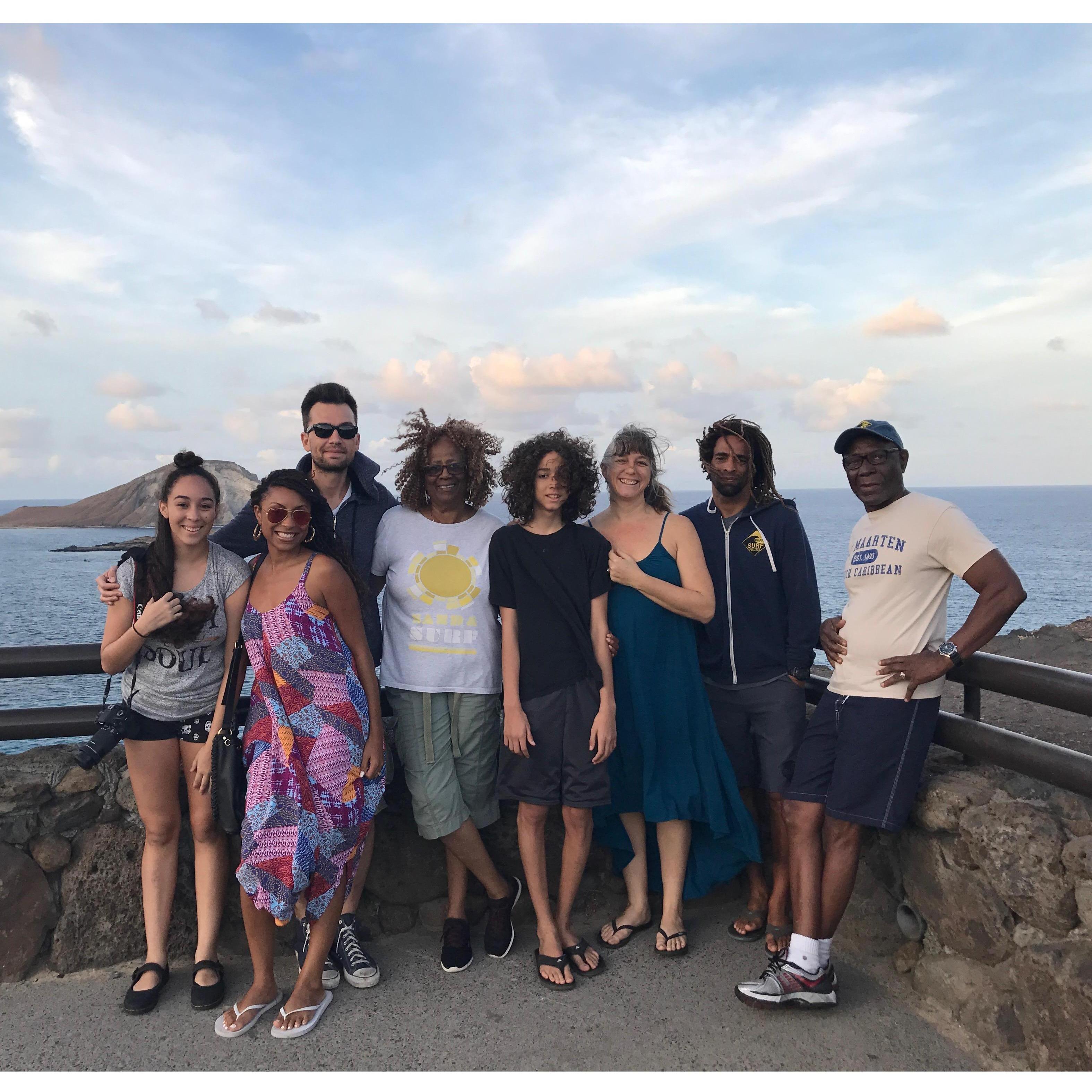 Our Ohana in Hawaii!