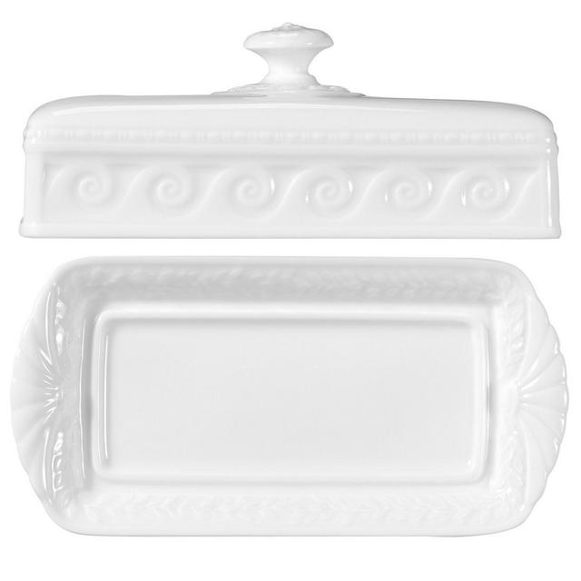 Bernardaud Louvre Covered Butter Dish