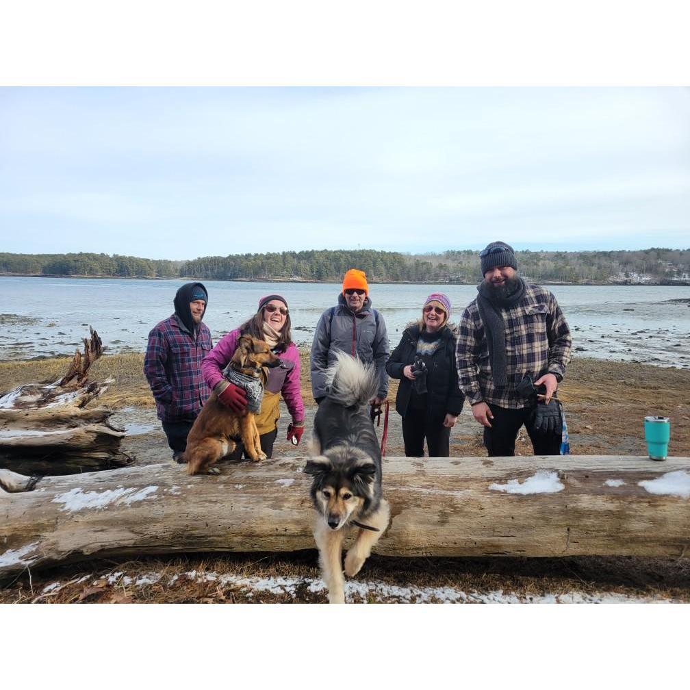 Our first Maine winter vacation