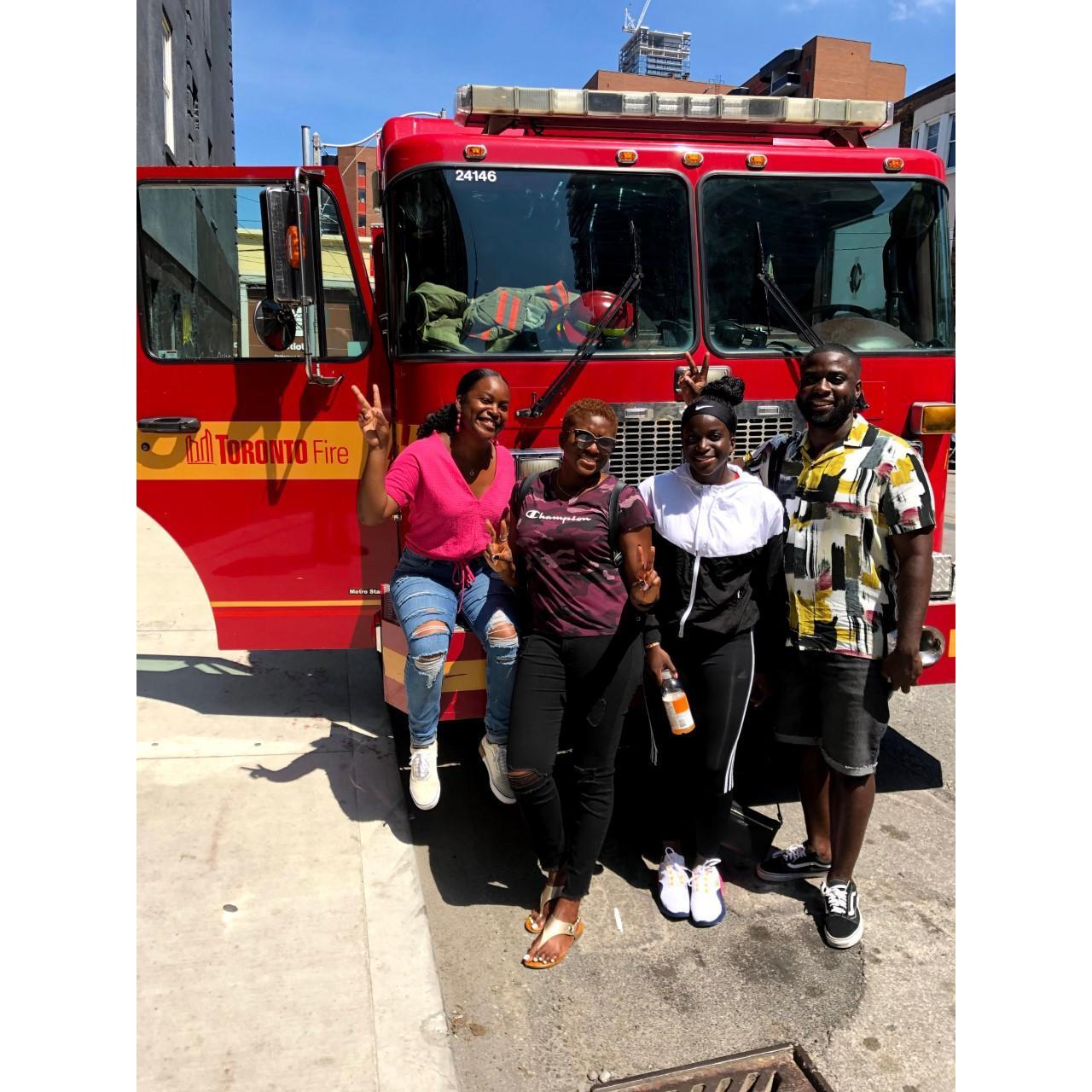 Toronto 

With Delmar's Sister Ann and Niece Joanna!