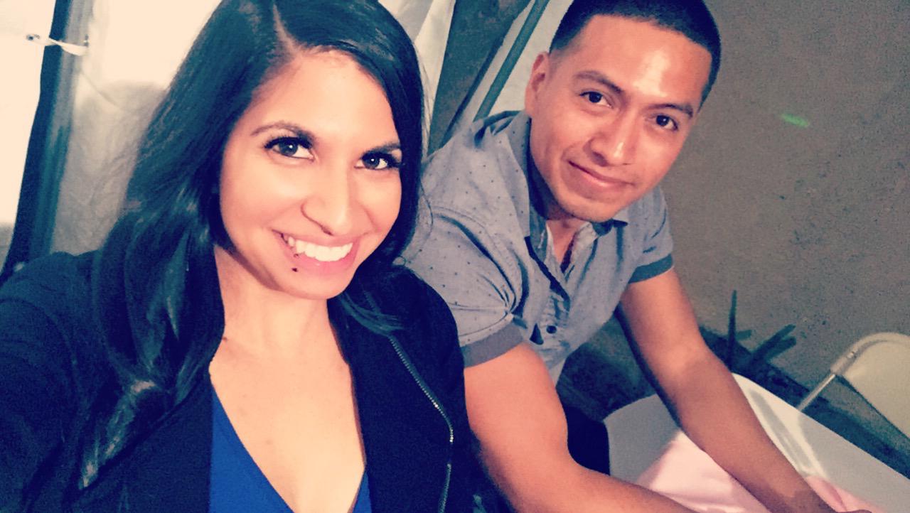 At a Quinceneria for Jose's cousin (approx. 2016)