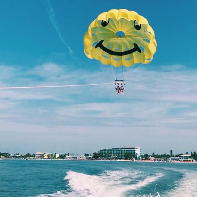Parasailing the Gulf Coast