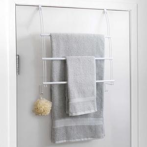 Totally Bath Over The Door Towel Bar in White