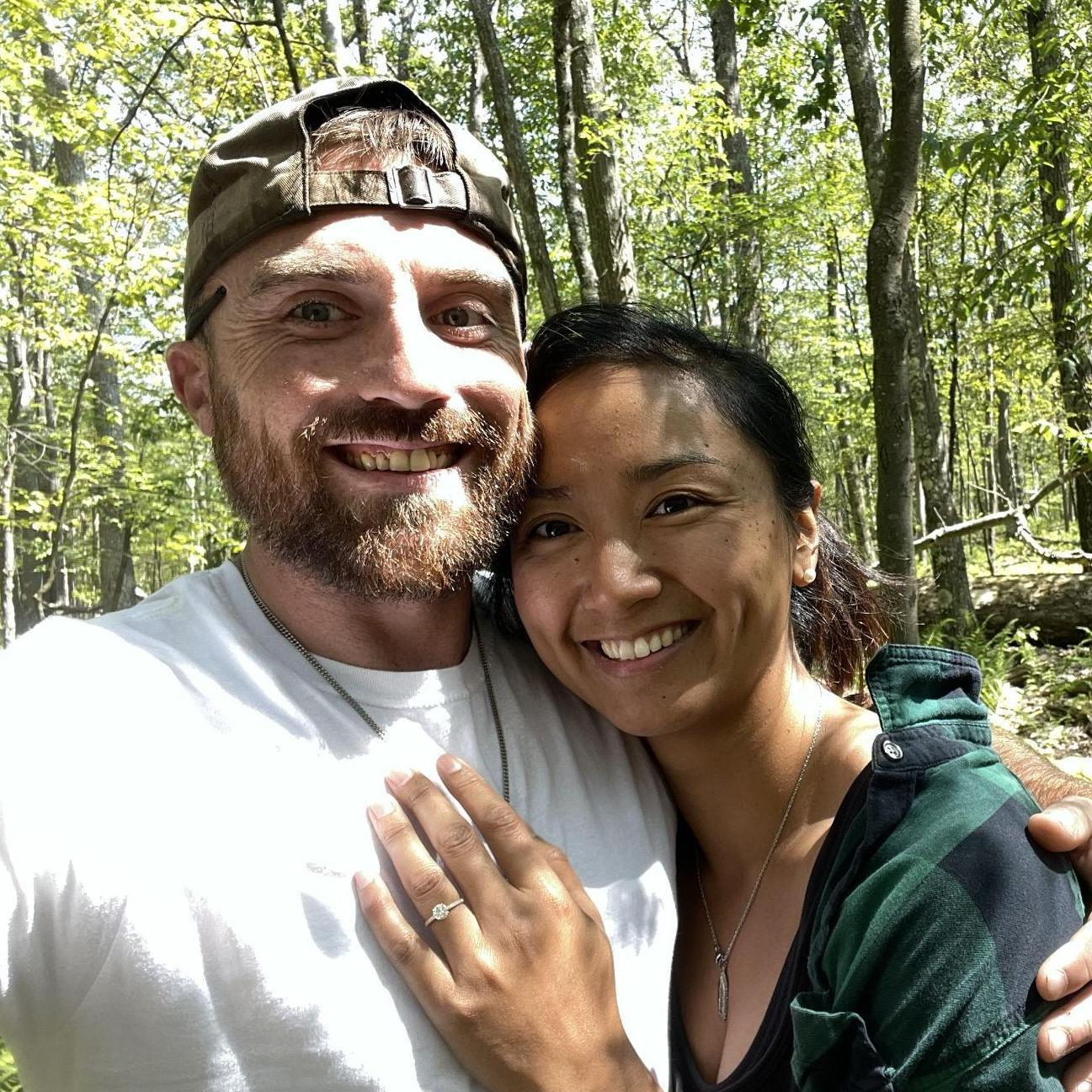 Got engaged in the middle of nowhere on Friday, August 23, 2024
