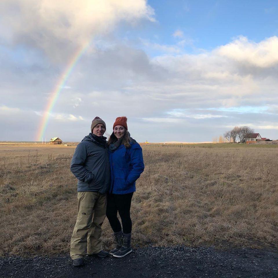 We saw this rainbow the day after we got engaged!