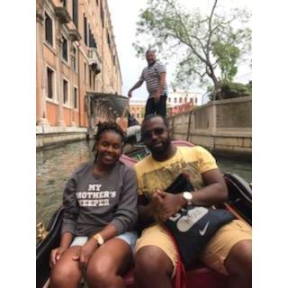 Gondola ride in Italy (number 3 on my bucket list)