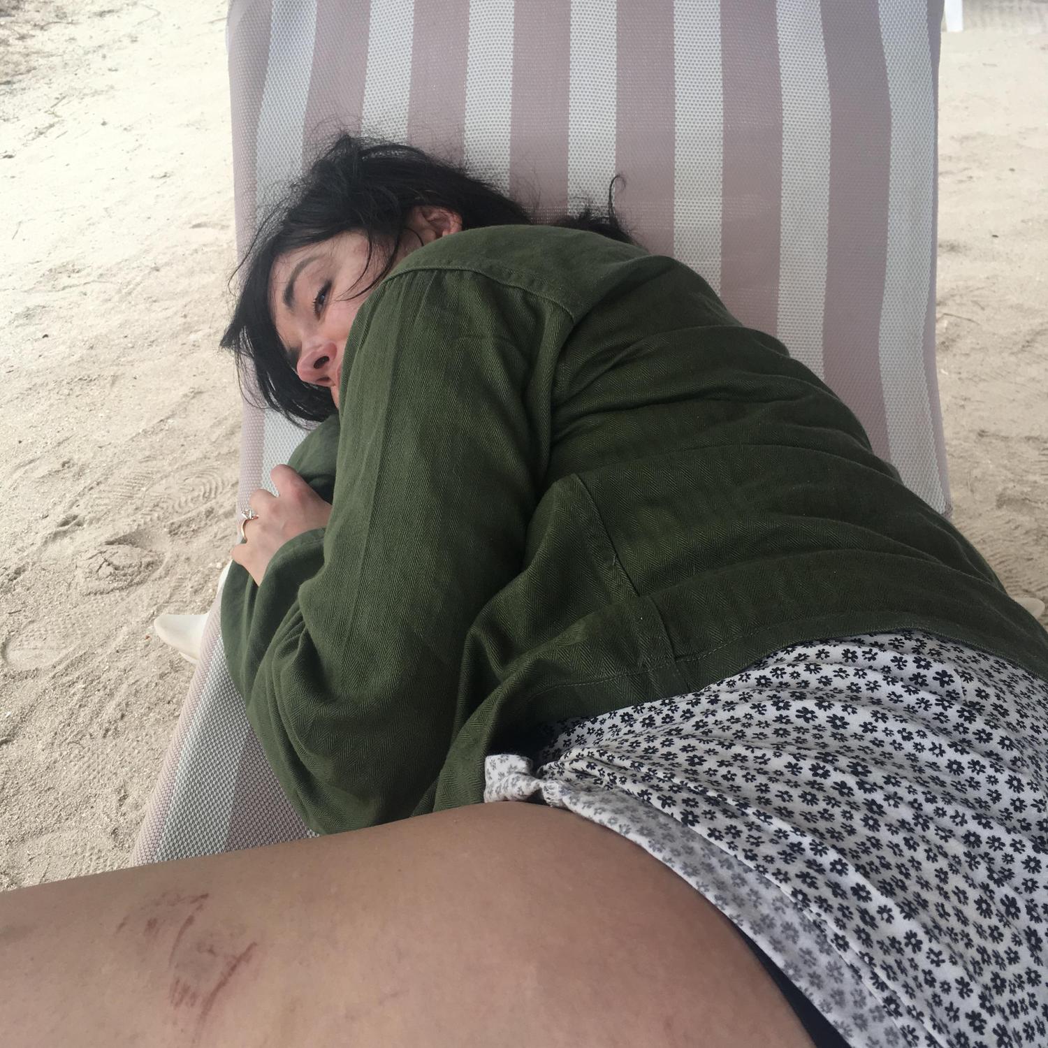 Not actually the result of all you can drink tequila.