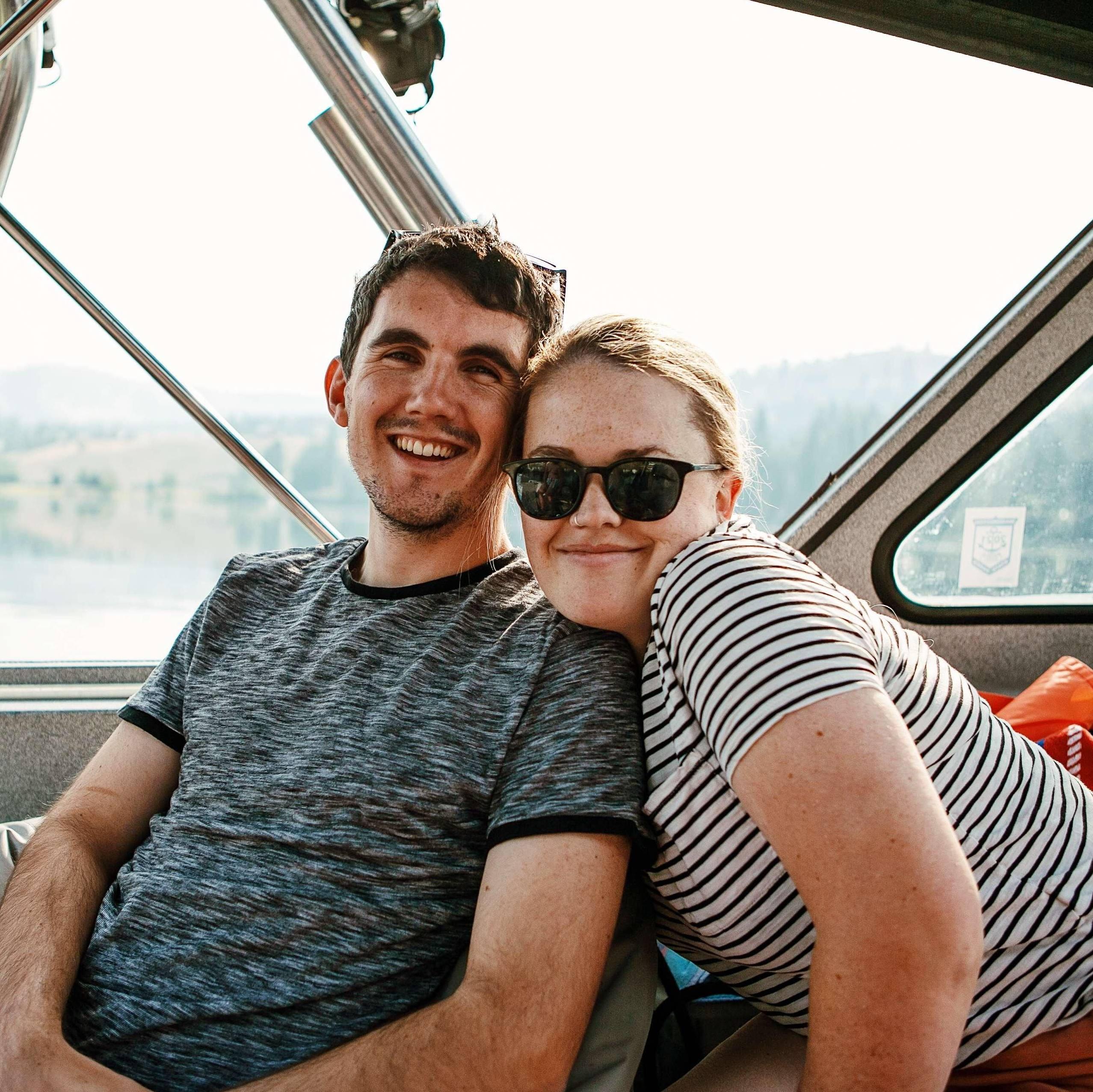 You can find us on a boat!