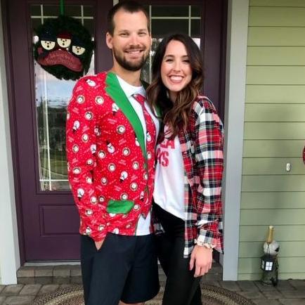 Christmas 2018- Clay gets festive courtesy of Pappy Ed. Oh what fun!