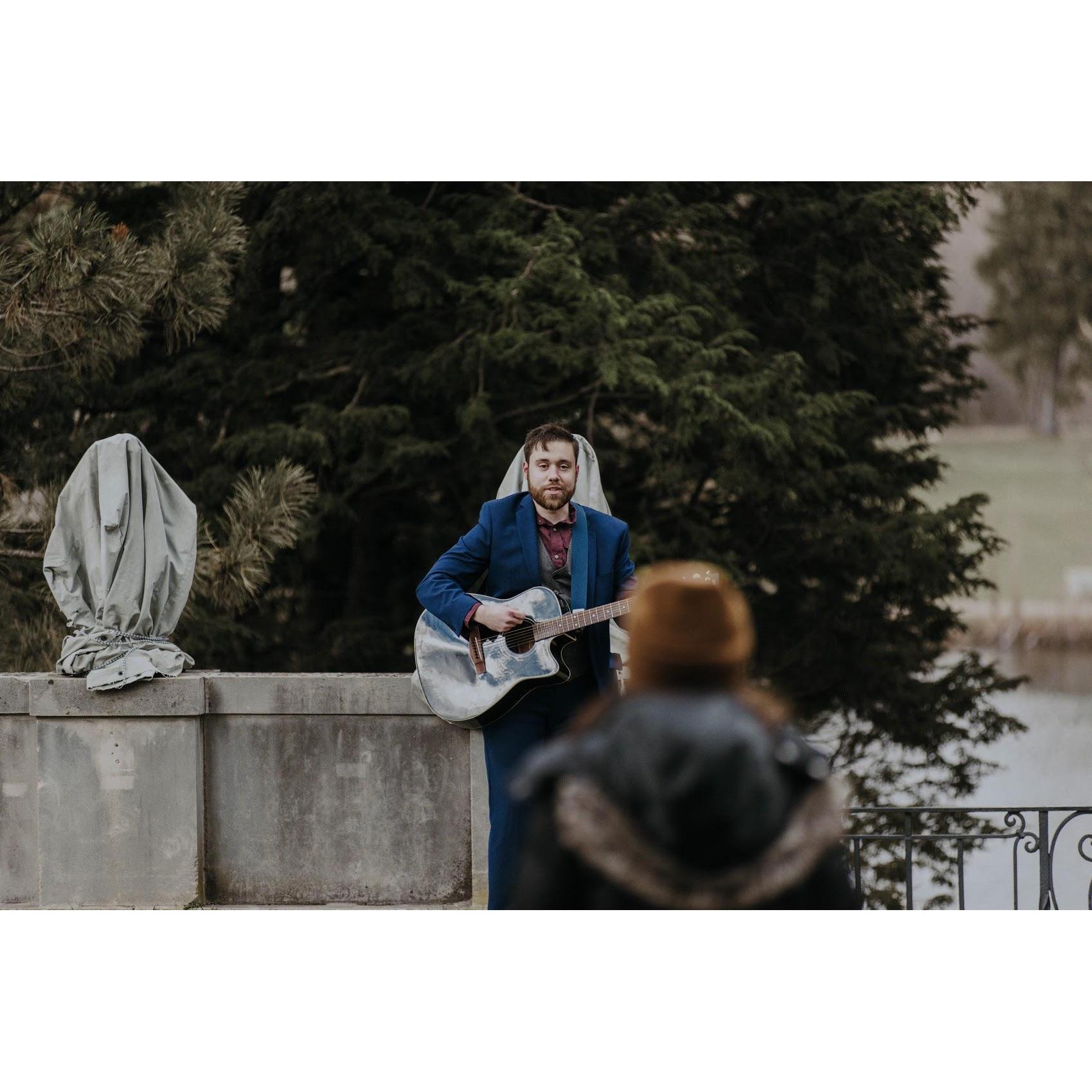 Proposal at Cranbrook in Michigan!