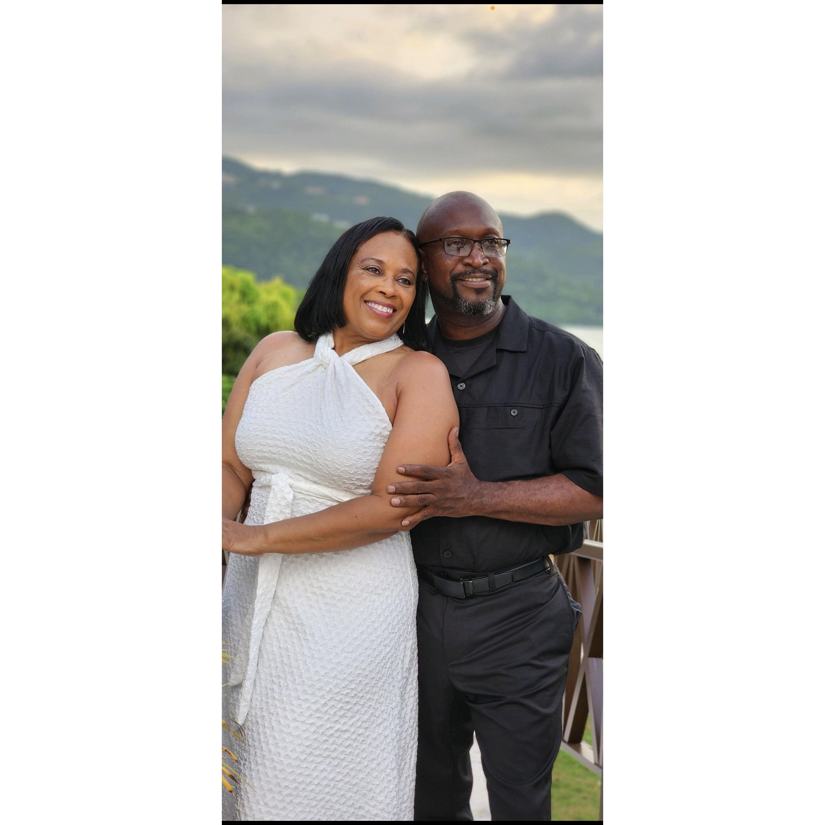 Celabating Josette's Birthday in Jamaica
