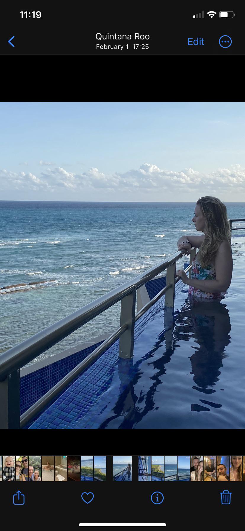 The view from our suite in Mexico