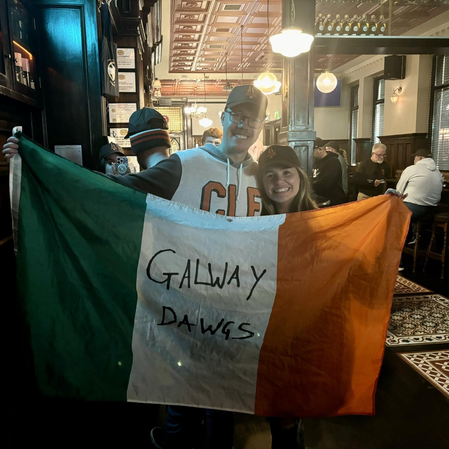 Browns Backers bar in Galway, Ireland.