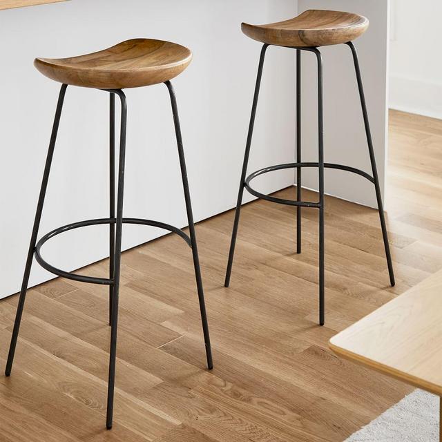 Alden Bar & Counter Stools - Steel