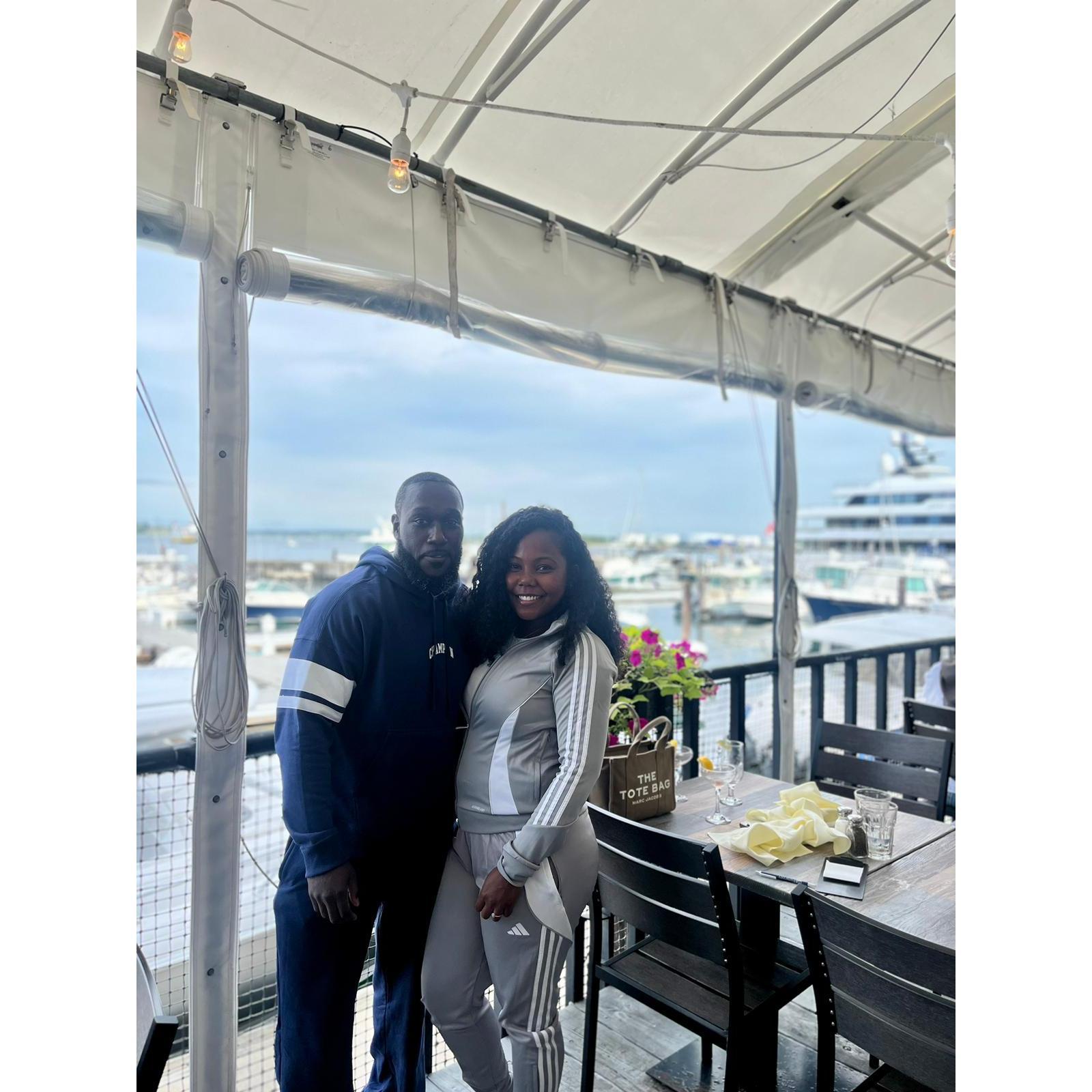 Weekend trip to Portland, Maine. Best New England Clam Chowder at Dimillo's on the Water! We went back the next day, but it was closed lol