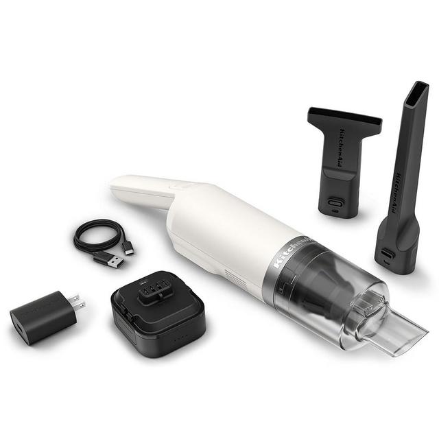 KitchenAid Go™ Cordless Kitchen Vacuum - Battery Included, KKVR121, Porcelain White