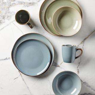 Organic Shades 12-Piece Dinnerware Set, Service for 4