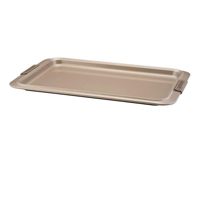 Anolon Bronze Nonstick Baking Sheet / Cookie Sheet / Cookie Pan with grips - 11 Inch x 17 Inch, Brown