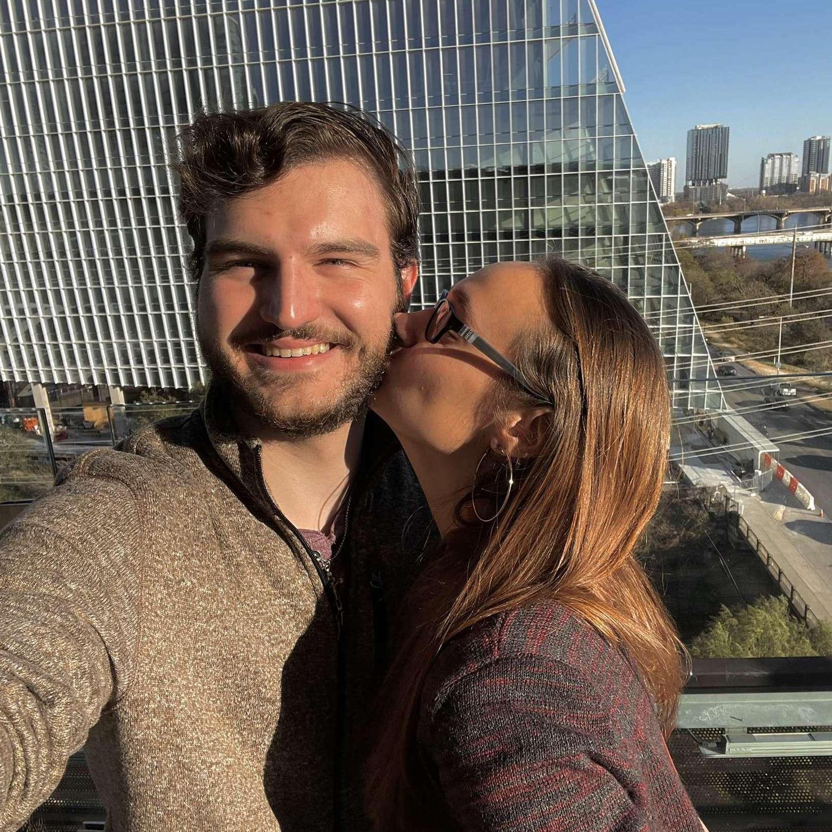 One of our very first dates was to the Austin public library, where one day, Brian would end up proposing at!