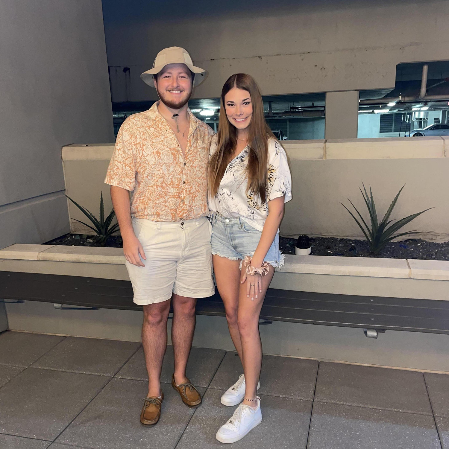 Our "tacky tourist" date party. November 2022