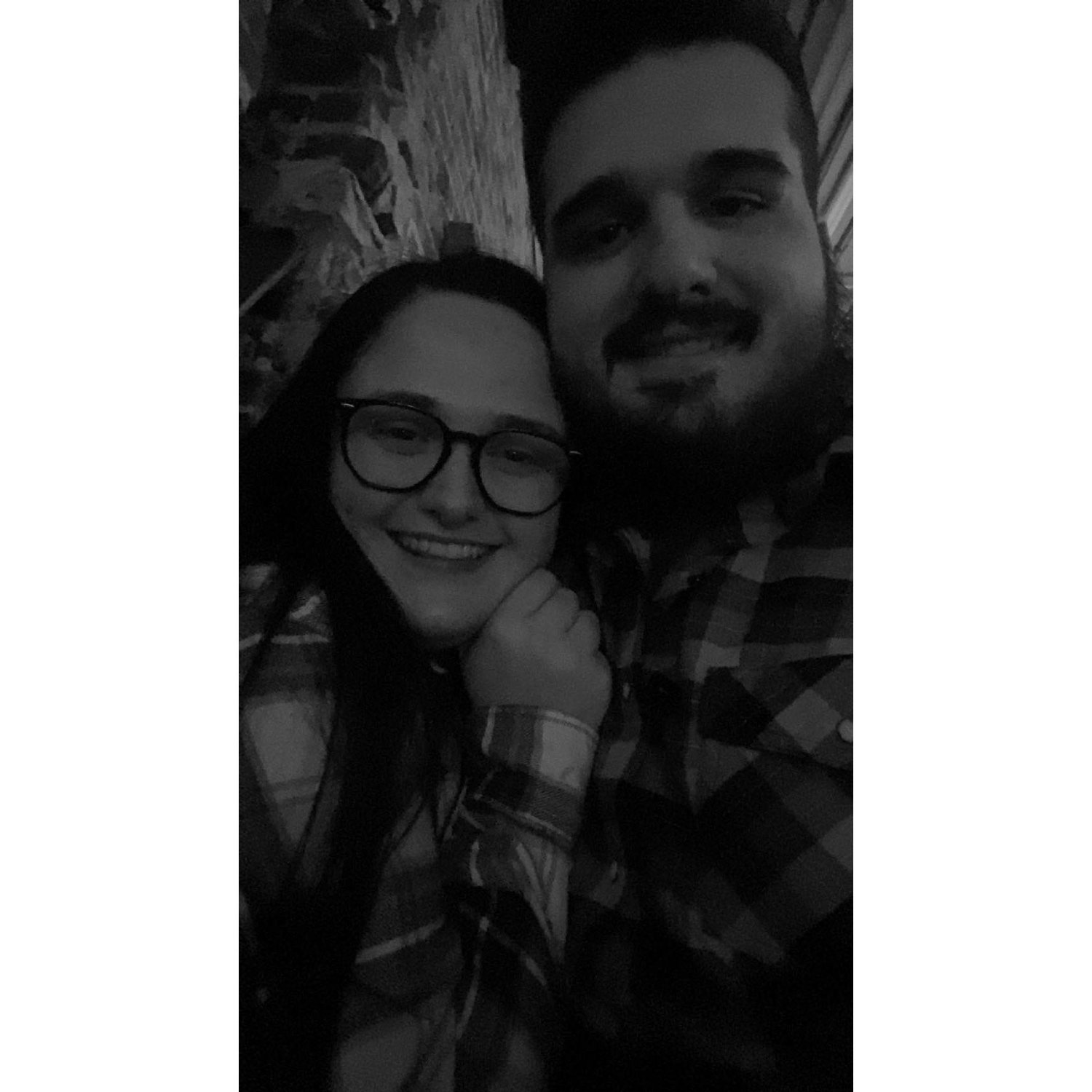 Our first date night.