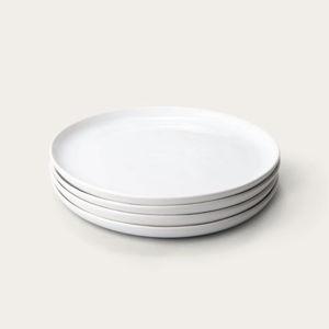 Salad Plate Set - Fable (Glossy Pearl White)