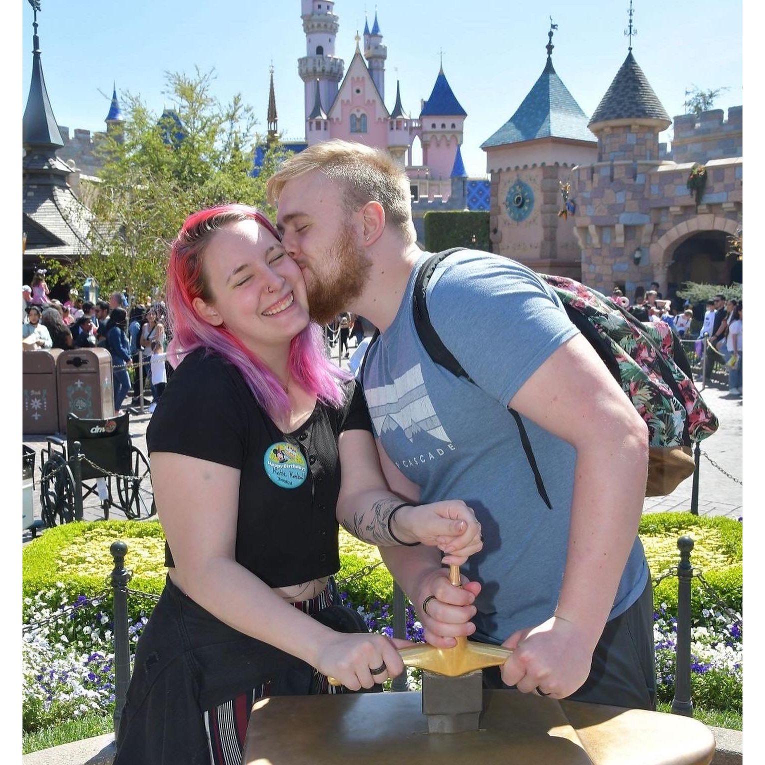 Our disneyland trip for Katie's Birthday
