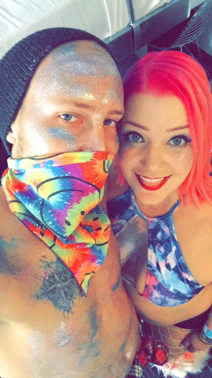 Their first rave together