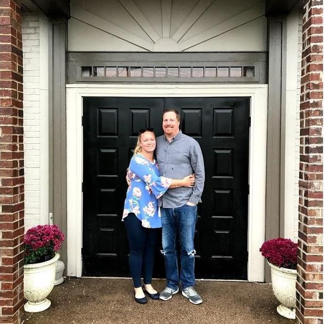 Said yes to the venue! Here is the lovely couple checking out The Brownstone Hall for the first time.