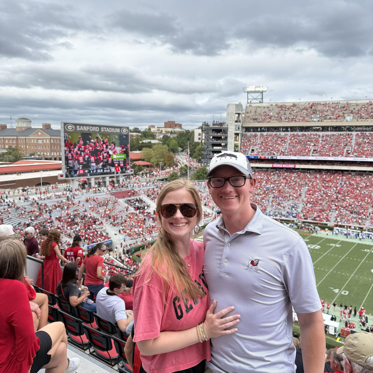Our second UGA game together