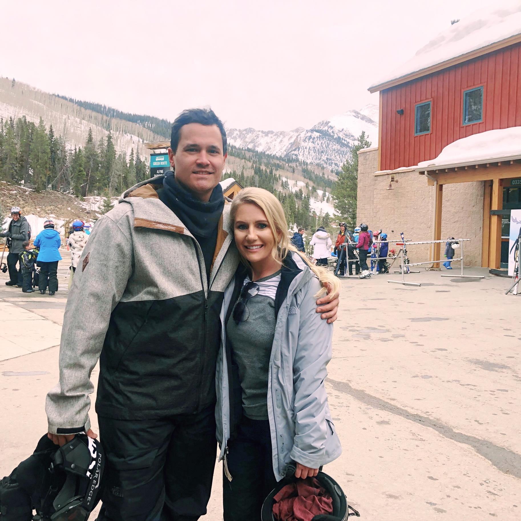 Our first skiing trip