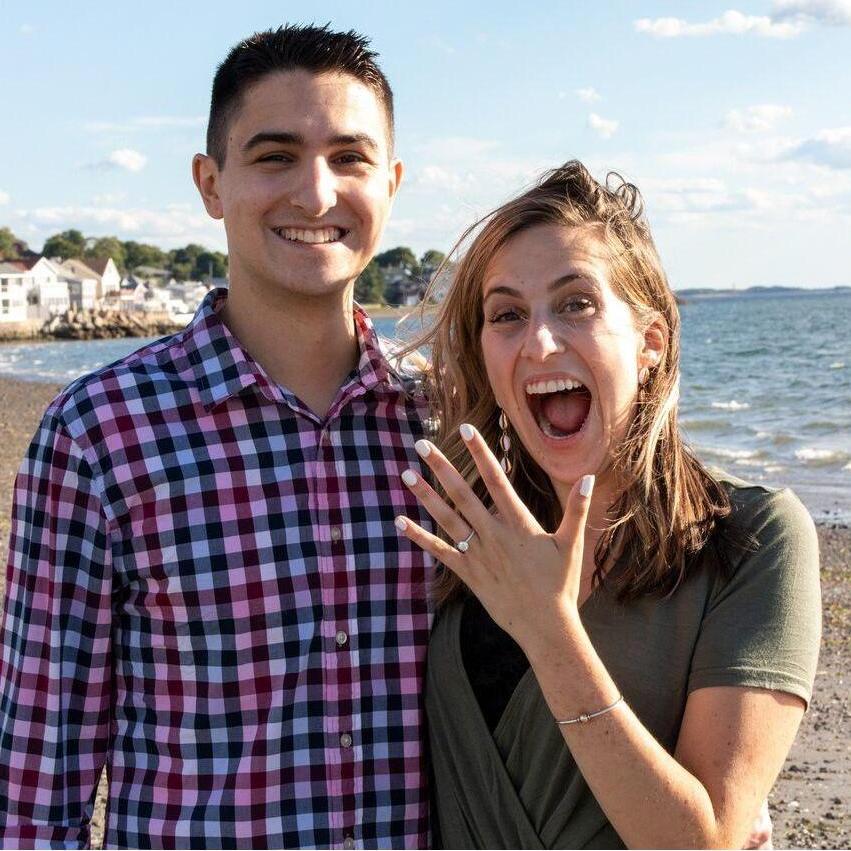 9.5.20 - Nick asks Maddy to marry him in Nahant, MA on the beach. Spoiler alert: she says yes!!! ๐