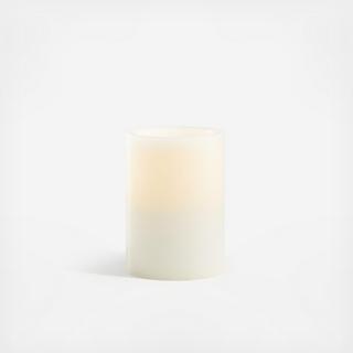 Flameless Wax Pillar Candle