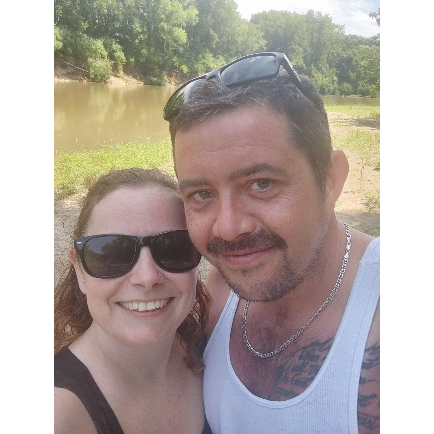 First canoe trip together :) we survived!