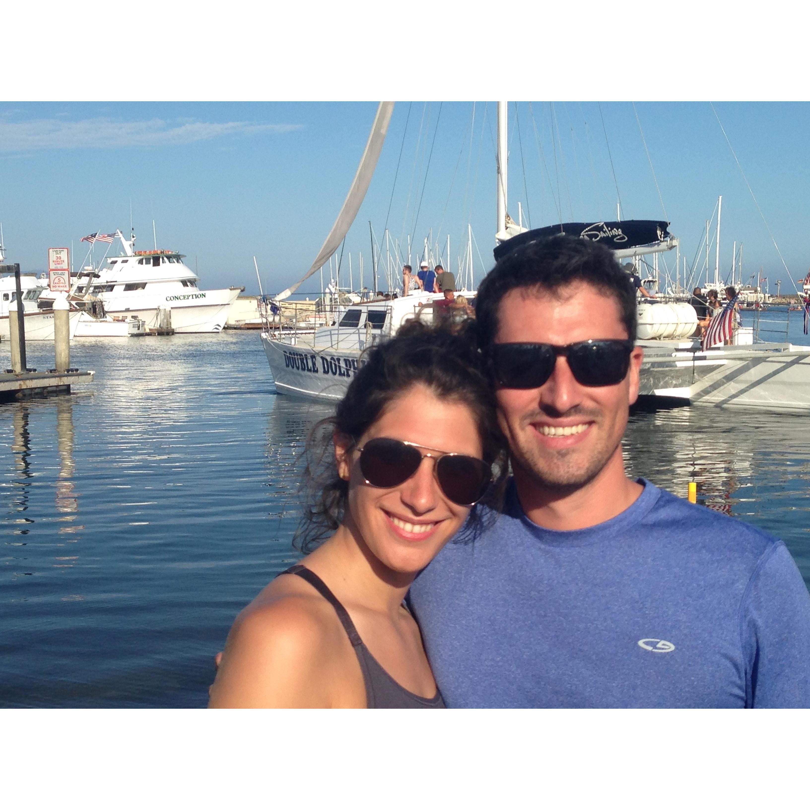 Laila's first trip to SB!