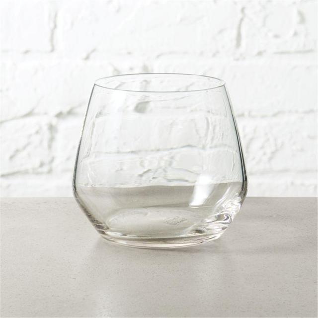 blend stemless wine glass