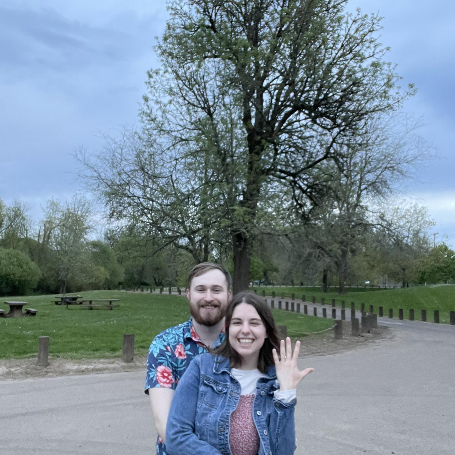 The one where they get engaged. May 3rd, 2023!